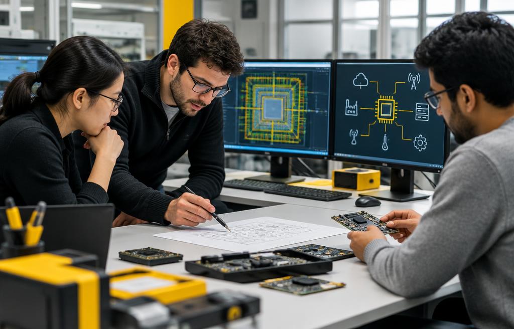 Chip Architecture Support for an Industrial IoT Client